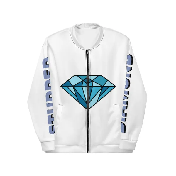"Diamond Studded" Bomber Jacket
