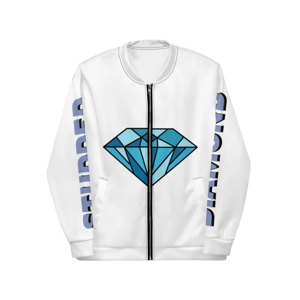"Diamond Studded" Bomber Jacket