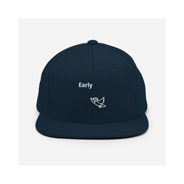 Early Bird Snapback Hat