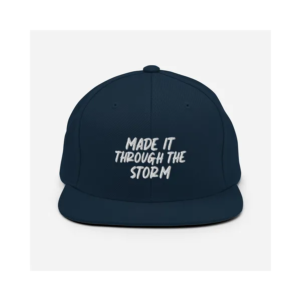 Made It Through The Storm Snapback